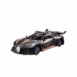 RC Car High Speed Sports Remote Controlled Mini Scale Model Vehicle Electric Drift Racing Car Toys for - Orange 25cm