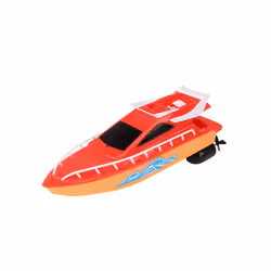 Speed RC Boat Ship RC Boat Remote Control Boats Electric Waterproof Model Ship Sailing Toys For Children - Red