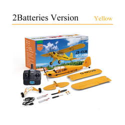 Hot Sale RC Plane RTF 2.4G Brushless Motor 3D/6G Remote Control Airplane  Wltoys A160 Upgraded J3-CUB - 2B New Version