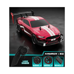 RTR MUSTANG 2.4G Drift Car 1:14 4WD Electric Remote Control Cars High Speed Racing Car RC Racing Car - Red