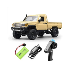 1:12 Full Scale RC CAR MN82 PRO 2.4G 4WD Off-Road Crawler Car Pick Up Truck Upgraded version MN-82 PRO - MN82 Yellow