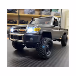 1:12 Full Scale RC CAR MN82 PRO 2.4G 4WD Off-Road Crawler Car Pick Up Truck Upgraded version MN-82 PRO - MN82 Red