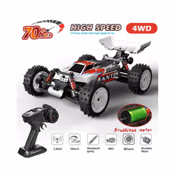 S911PRO 1:16 4WD RC Car Remote Control Cars High Speed Drift Brushless Monster Truck For Kids VS Wltoys - S911 PRO 70KM