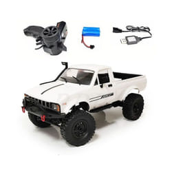 WPL C64-1 RC CAR 4WD Climbing Car Off Road Vehicle 1/16 2.4G Full Scale C64 Pickup Truck Remote Control - C24-1