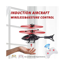 2 Channel Gesture Control Suspension Helicopter RC Remote Induction Aircraft With Charging LED Light