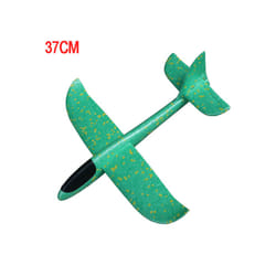 DIY Planes Hand Throw Airplane EPP Foam Launch Fly Glider Model Aircraft Outdoor Fun Toys for Children - 36cm Green