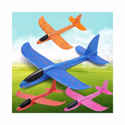 35CM Children Hand Throw Flying Glider Planes Toys Kids Foam Aeroplane Model Children Outdoor Fun Toys - 2pcs 35cm