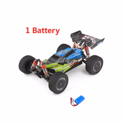 WLtoys 144001 A959B Racing RC Car 70KM/H 2.4G 4WD Electric High Speed Car Off-Road Drift Remote Control - 1 Battery Blue