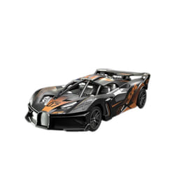 RC Car High Speed Sports Remote Controlled Mini Scale Model Vehicle Electric Drift Racing Car Toys for - Orange 21cm