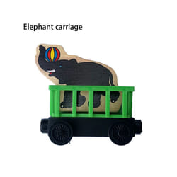 Thomas The Train Die cast Train Toys Boy Henry James Donala Thomas and Friends Wooden Trains Carriage - Elephant carriage