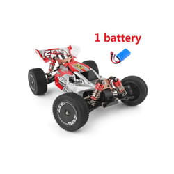 WLtoys 144001 A959B Racing RC Car 70KM/H 2.4G 4WD Electric High Speed Car Off-Road Drift Remote Control - 1 Battery Red