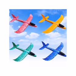 DIY Planes Hand Throw Airplane EPP Foam Launch Fly Glider Model Aircraft Outdoor Fun Toys for Children - 48cm Blue
