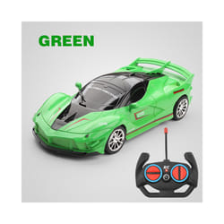 4Wd RC Car 1:18 Simulation Remote Control Racing Cars with Lights Drift Truck Radio Controlled Off Road - green