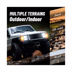 C8809 1:18 Full Scale RC Simulation Jeep Model 2.4G 4WD RC Car Motor Climbing Off-Road Model Car Toys - Green-1B
