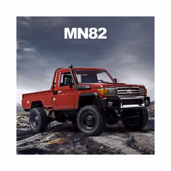 MN82 RC Car 1:12 MN Model RTR Pickup Truck 2.4G  LC79 4WD 280 Motor Proportional Off-road vehicle RC - MN82 Pro Silvery