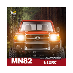 MN82 RC Car 1:12 MN Model RTR Pickup Truck 2.4G  LC79 4WD 280 Motor Proportional Off-road vehicle RC - MN82 Pro Silvery