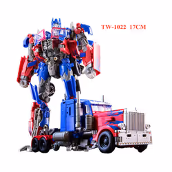 New 16.5CM Cool Toys Boy Dark Robot Car Anime Action Figures Tank Model Kids Gift - 17CM TW-1022