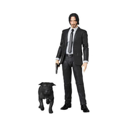 Mafex 085 JOHN WICK Chapter 2 with Dogs Action Figure Doll Horror Halloween PVC Collectible Joints Moveable - 16cm no box
