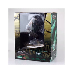 Attack on Titans Levi Ackerman Action Anime Figura Kawai Eren Jaege Mikasa Ackerman The Armored Titan - 28cm With Retail Box