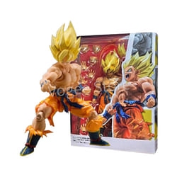 Shf Son Goku Legendary Action Figure PVC Movable Collection Anime Super Saiyan Kakarotto Figurine Model - with box