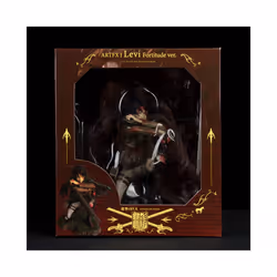 Attack on Titans Levi Ackerman Action Anime Figura Kawai Eren Jaege Mikasa Ackerman The Armored Titan - 18cm With Retail Box