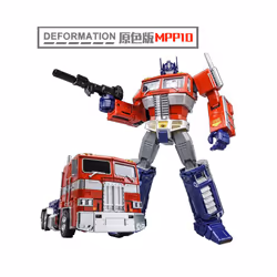 Transformation Toys MPP10 Optimus YOUHU Black Apple G1 Flat Head Column OP Commander Deformation Robot - MPP10 NO BOX
