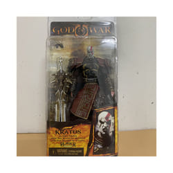 NECA Figure God of War Ghost of Sparta Kratos In Ares Armor W Blades Action Figure Model Toys Joint - C With Box