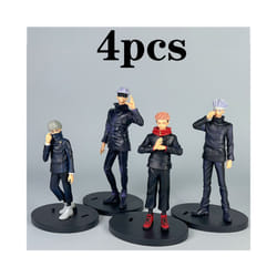 Anime Jujutsu Kaisen Inumaki Toge And Geto Suguru Series Standing Model Toy Gift Collection Action Figure - 4pcs