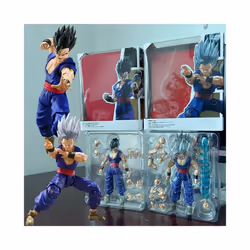 Shf Dragon Ball Son Gohan Beast Action Figure PVC Movable Collection Doll Anime Super Saiyan Gohan Figurine - B, no box