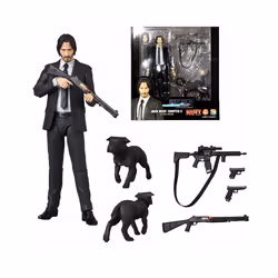 JOHN WICK Figure Mafex 085 JOHN WICK Chapter 2 Action Figure Collection Model Toys Doll Gifts - with box