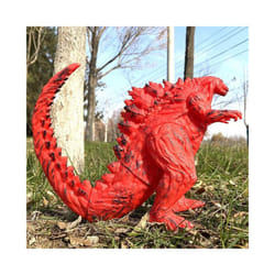Godzilla King of Monsters Runaway Mechanical Red lotus Planet Godzilla Action Figure Collection Model - 24cm, no box