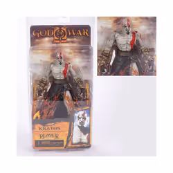 NECA Figure God of War Ghost of Sparta Kratos In Ares Armor W Blades Action Figure Model Toys Joint - D with box