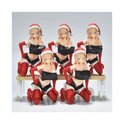 Aixlan NSFW Insight Figure Carol Lu Nikukan Sexy Girl Christmas Gift 12cm PVC Action Figure Toy Collection - 5PCS SET