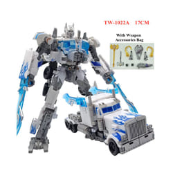 Big Size Cool Transformation Movie 7 New Action Figure Robot Car Toys Anime Animals Model Boys Kids - TW-1022A With Weapon
