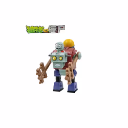 New Plants vs Zombies Figures Dr. Zomboss Peashooter Gargantuar Potato Mine Chomper Conehead Chrismas - zombie 7