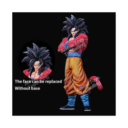 Anime Dragon Ball Figure Super Saiyan 4  Son Goku Statue PVC Collection Model Toys Gifts - 30cm-Goku