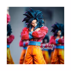 Anime Dragon Ball Figure Super Saiyan 4  Son Goku Statue PVC Collection Model Toys Gifts - 30cm-Goku