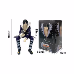 11.5-14cm HunterHunter Anime Figure Kurapika Action Figure Chrollo Illumi Hisoka Figurine Collection - With box
