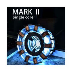 First-generation Mark1 Ark reactor. Mark1 core logo. Core luminous model. Superhero 1:1 cosplay toy, - Mark2 single core