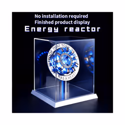 First-generation Mark1 Ark reactor. Mark1 core logo. Core luminous model. Superhero 1:1 cosplay toy, - Mark2 single core