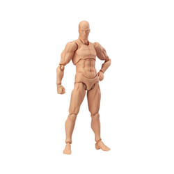 Figurine Anime Figure Human Postures Man and Woman Action Toy Action Figure Figure Model Human Mannequin - Brown-Man