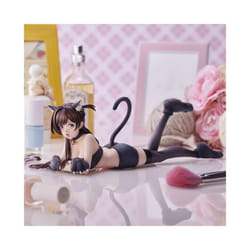 Rent-A-Girlfriend Chizuru Mizuhara Cat Costume Ver PVC Action Figure Collectible Model Doll Toy Friends - WHITE