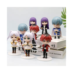 Bandai Frieren: Beyond Journey's End 10cm Anime Figures Frieren Himmel Action Figure Boys Gift Collection - 8pcs