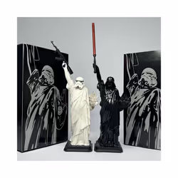 Star Wars Freedom Fighter PVC Action Figure Peaceful Warrior Anime Figure Model Toys Ornament Collection - WITH RETAIL BOX