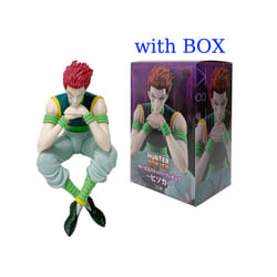 ) Hunter x Hunter Anime Figure Phantom Troupe Hisoka Action Figure Noodle Stopper Room Decoration Noodle - HUNTER(E BOX