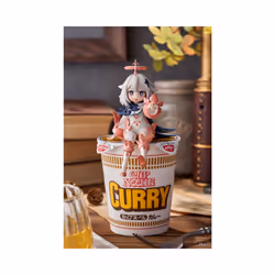 Genshin Impact Anime Figure Two-dimensional Kawaii Beautiful Girl Paimon Action Figure Toys Collection - 13cm Standing Paimon, With Box