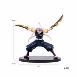 Anime Demon Slayer Kimetsu no Yaiba figure Kamado Tanjirou Action Figure Agatsuma Zenitsu Nezuko Warrior - no box