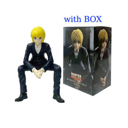 ) Hunter x Hunter Anime Figure Phantom Troupe Hisoka Action Figure Noodle Stopper Room Decoration Noodle - HUNTER(C BOX