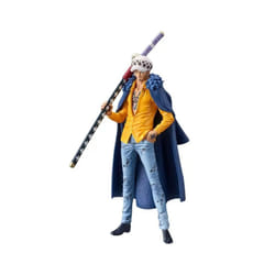 18CM One Piece Luffy Figure Roronoa Zoro Three-Blade Sa-Maximum Manga Anime Statue PVC Action Collection - Yellow