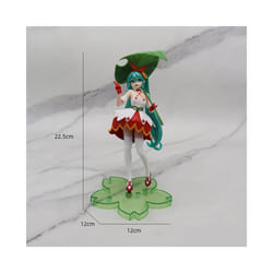 Hatsune Miku Desktop Cute Action Figure Neko T-Shirt Ver. Anime Figurine Kawaii Girl Model Toy Gift - 5